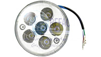 FARO LED REDONDO GRANDE P/MOTO DC 10-95V 25W