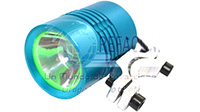 FARO LED P/MOTO LUZ BLANCA CUERPO AZUL 10W