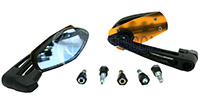 ESPEJO YAMAHA FZ-S C/KIT TORN. AJUSTABLES DORADO