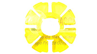 GOMA CATARINA PIEZA AMARILLO TRANSP. HONDA GN125