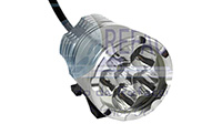 FARO AUX. HYPERLED 60W 8000K 6000LM PLATA
